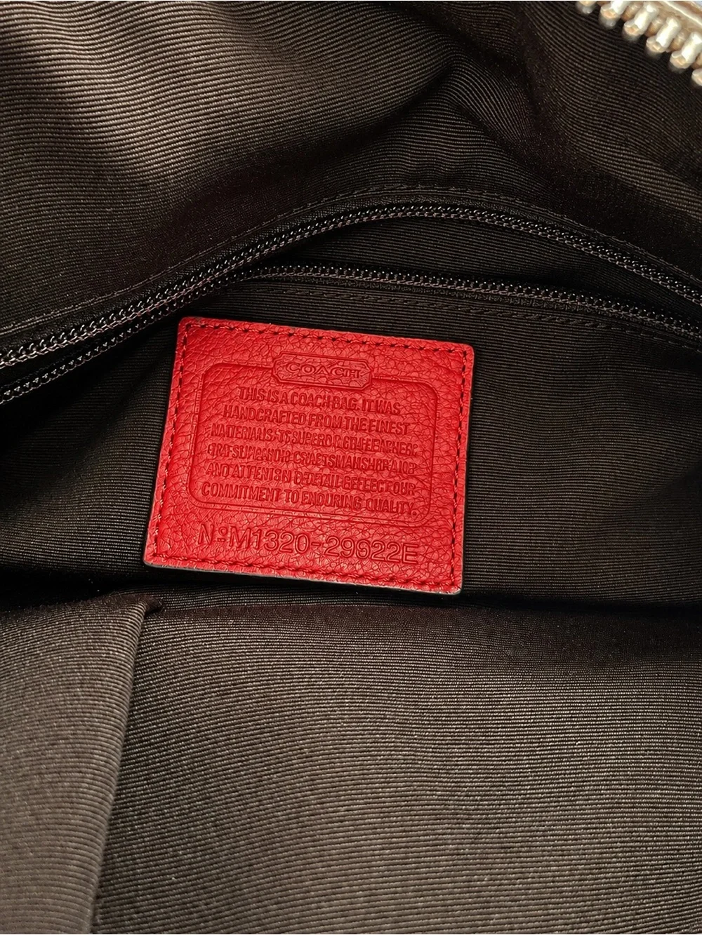Coach signature stripe